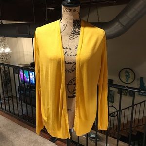 Like New: Ann Taylor Factory Yellow/Gold Cardigan